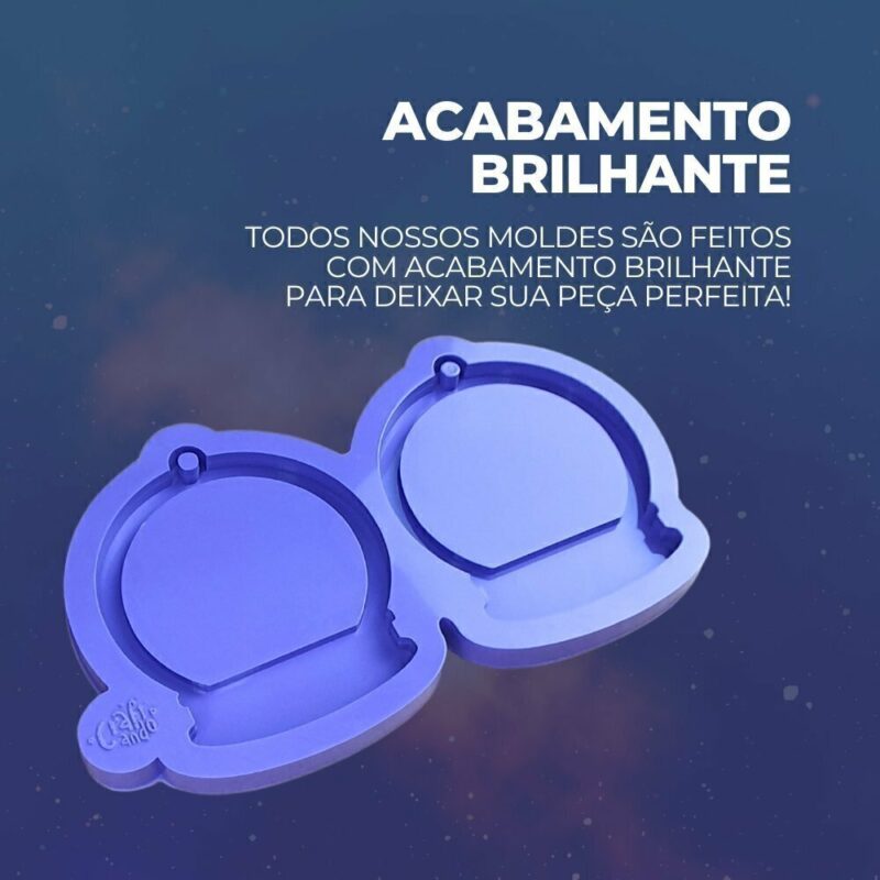 Molde de Silicone Para Resina Epóxi Bolinhas de Natal Para Fotos - Image 3